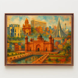 Architectural Wonders of Bangladesh Poster