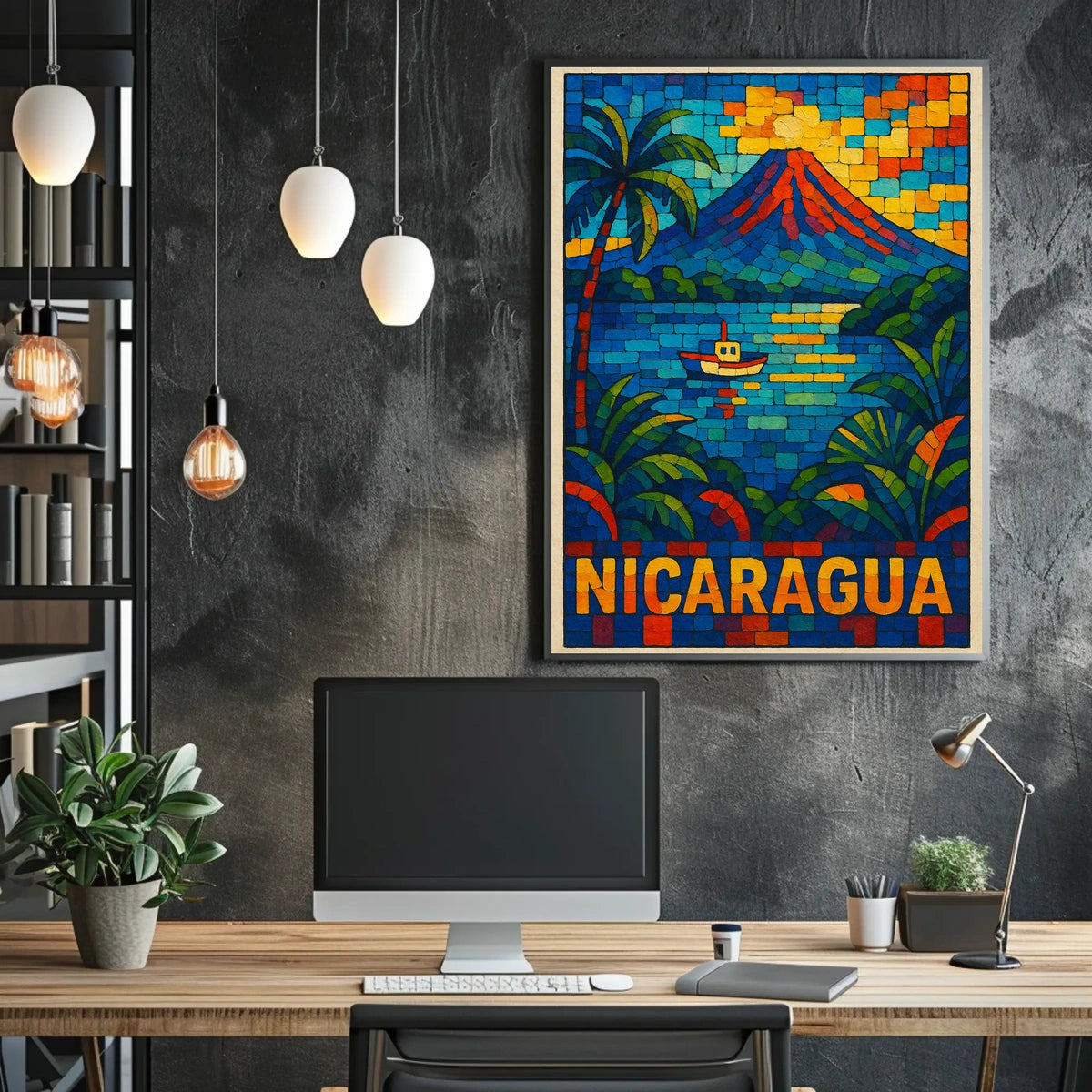 Nicaragua Travel Poster