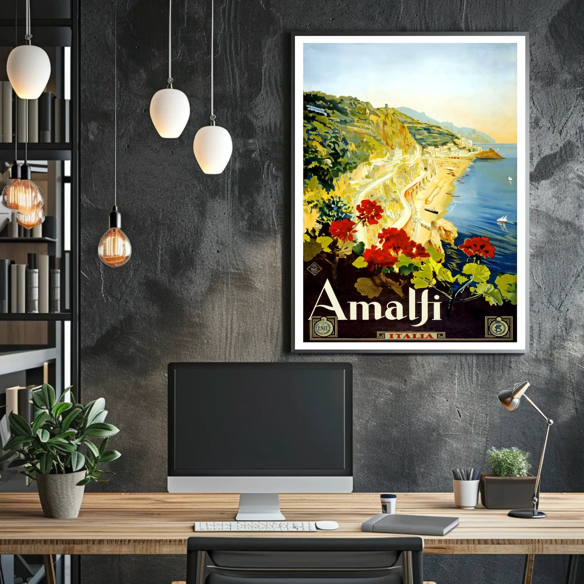 Amalfi Italia Poster