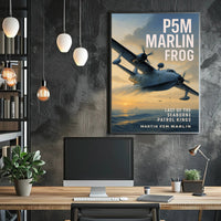 Martin P5M Marlin Last of the Seaborne Patrol Kings Poster PosterGoat
