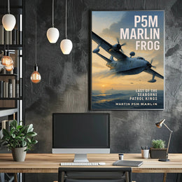 Martin P5M Marlin Last of the Seaborne Patrol Kings Poster PosterGoat