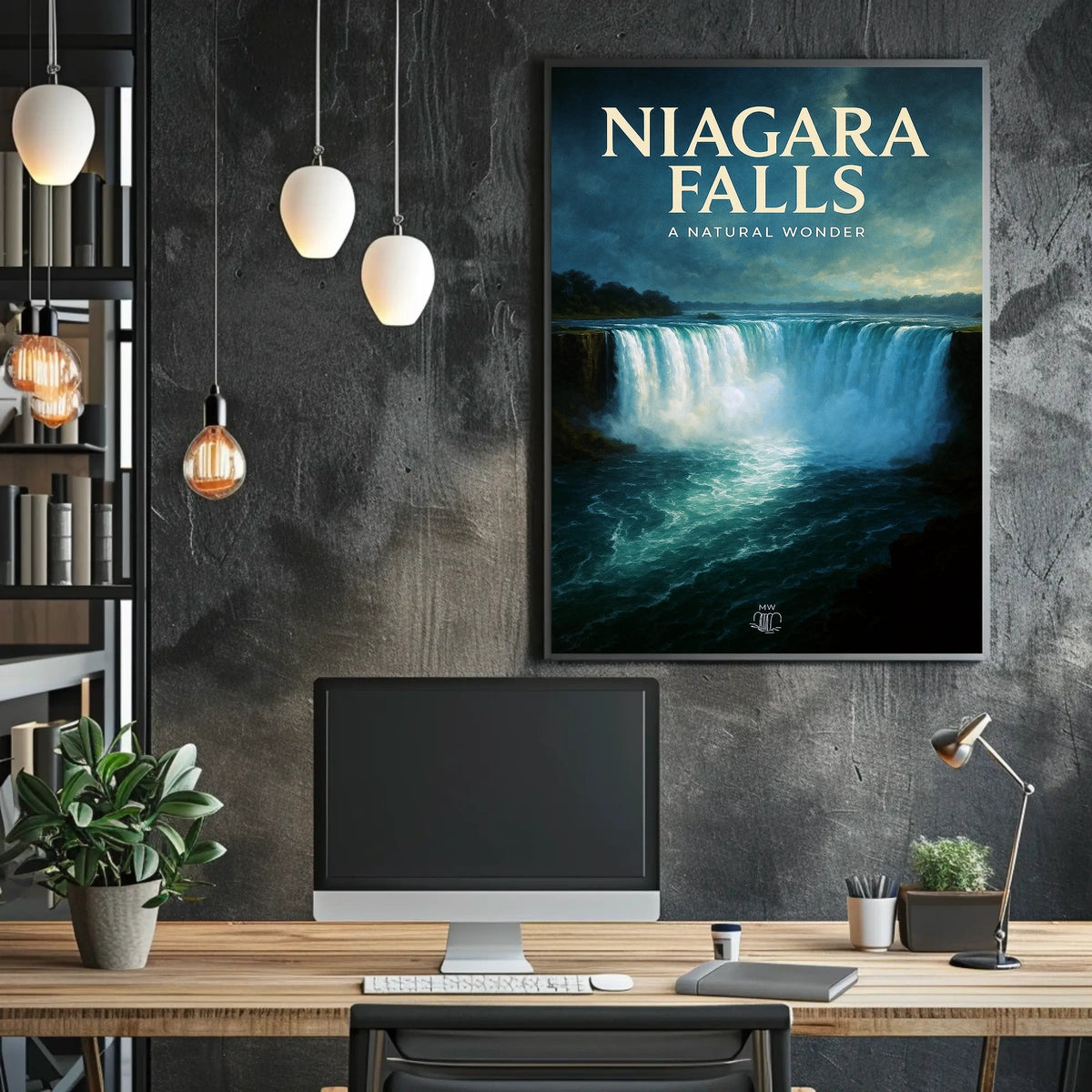 Niagara Falls A Natural Wonder Poster