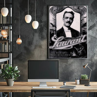 Laurant Magician Art Nouveau Style Cultural or Heritage Poster