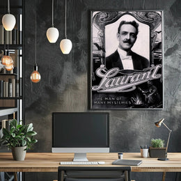 Laurant Magician Art Nouveau Style Cultural or Heritage Poster