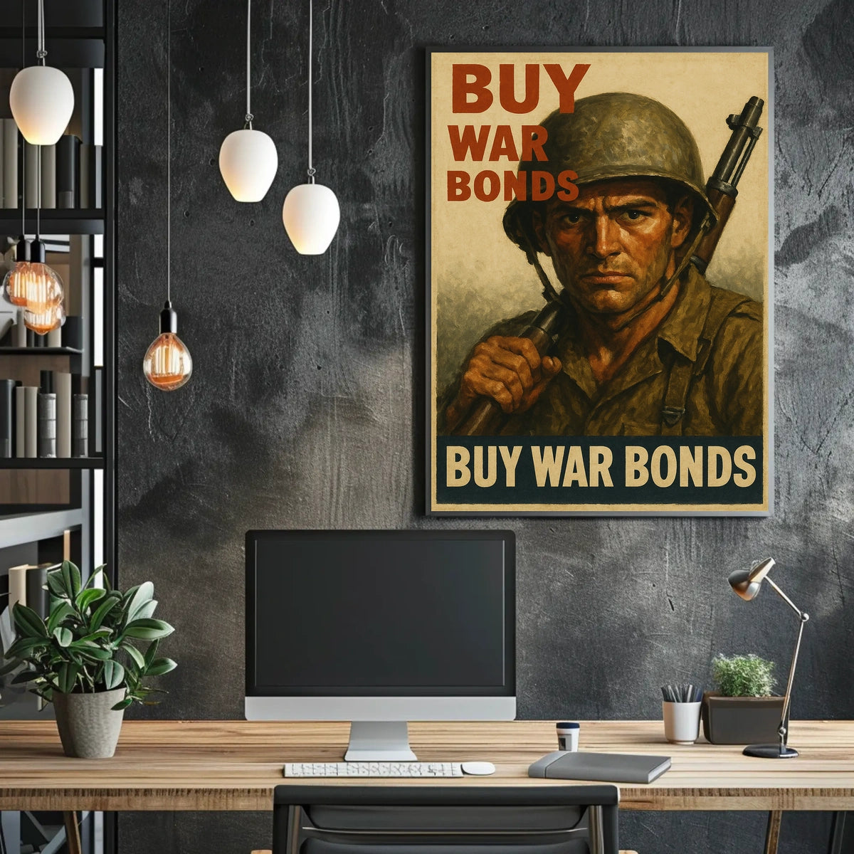 Buy War Bonds Poster