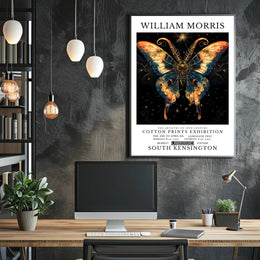 William Morris Artistry 19th Century Cotton Prints Poster