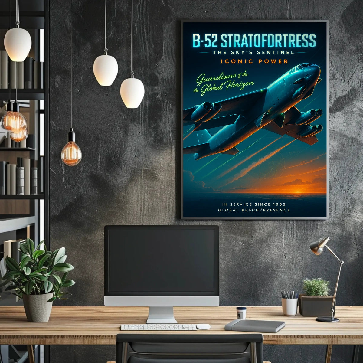 B-52 Stratofortress The Skys Sentinel Poster