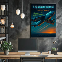 B-52 Stratofortress The Skys Sentinel Poster