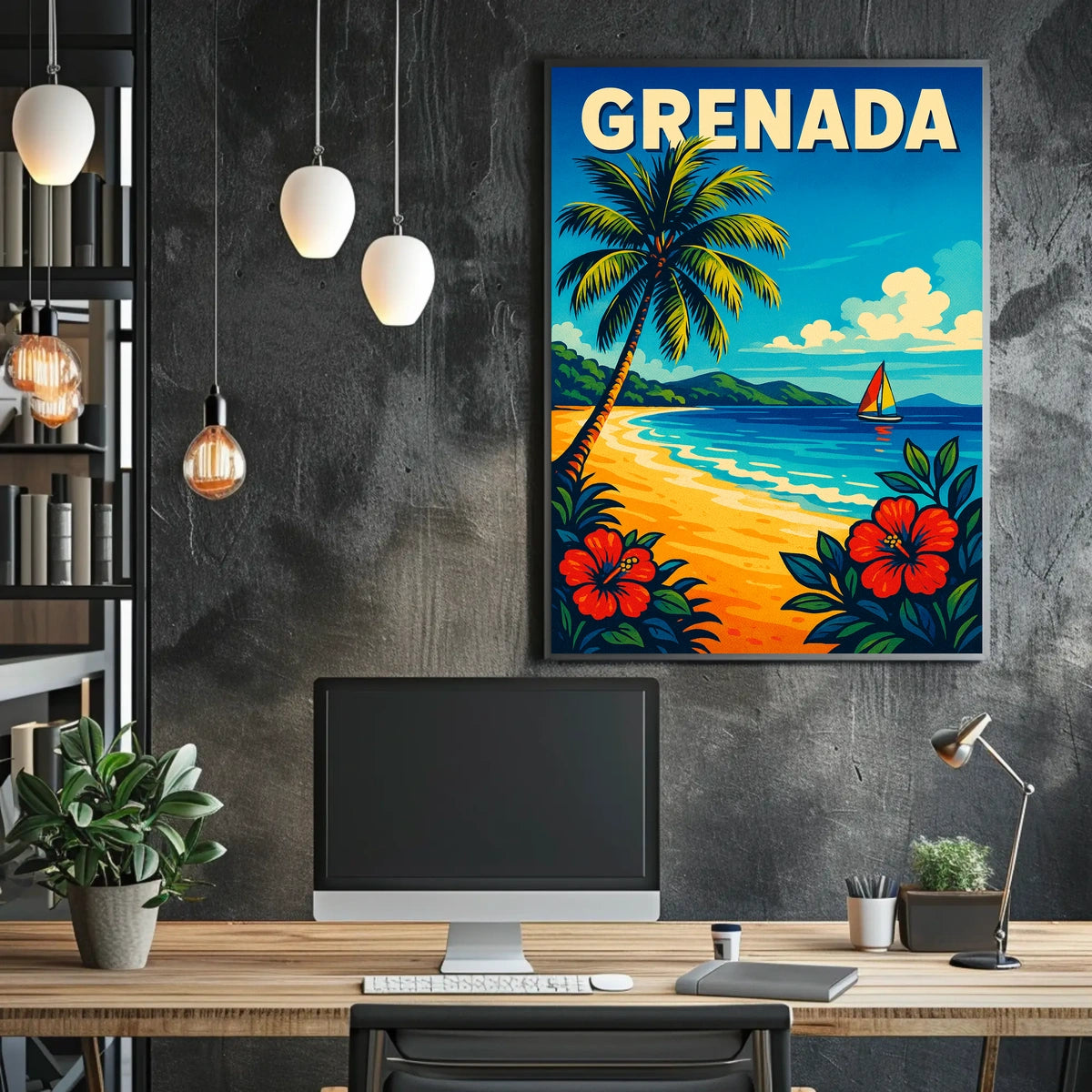 Grenada Paradise Poster