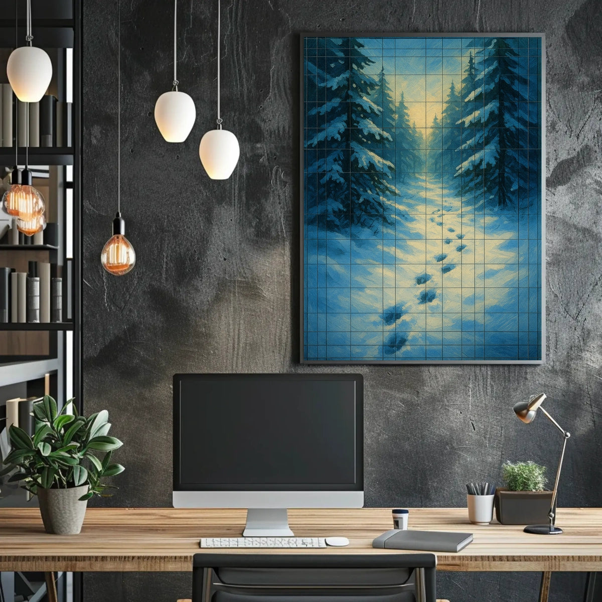 Winter Wonderland Pathway Poster