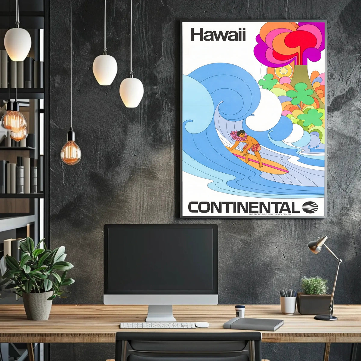 Hawaii Surf Adventure Poster