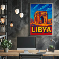 Libya Ancient Ruins Poster