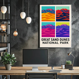Great Sand Dunes National Park Poster PosterGoat