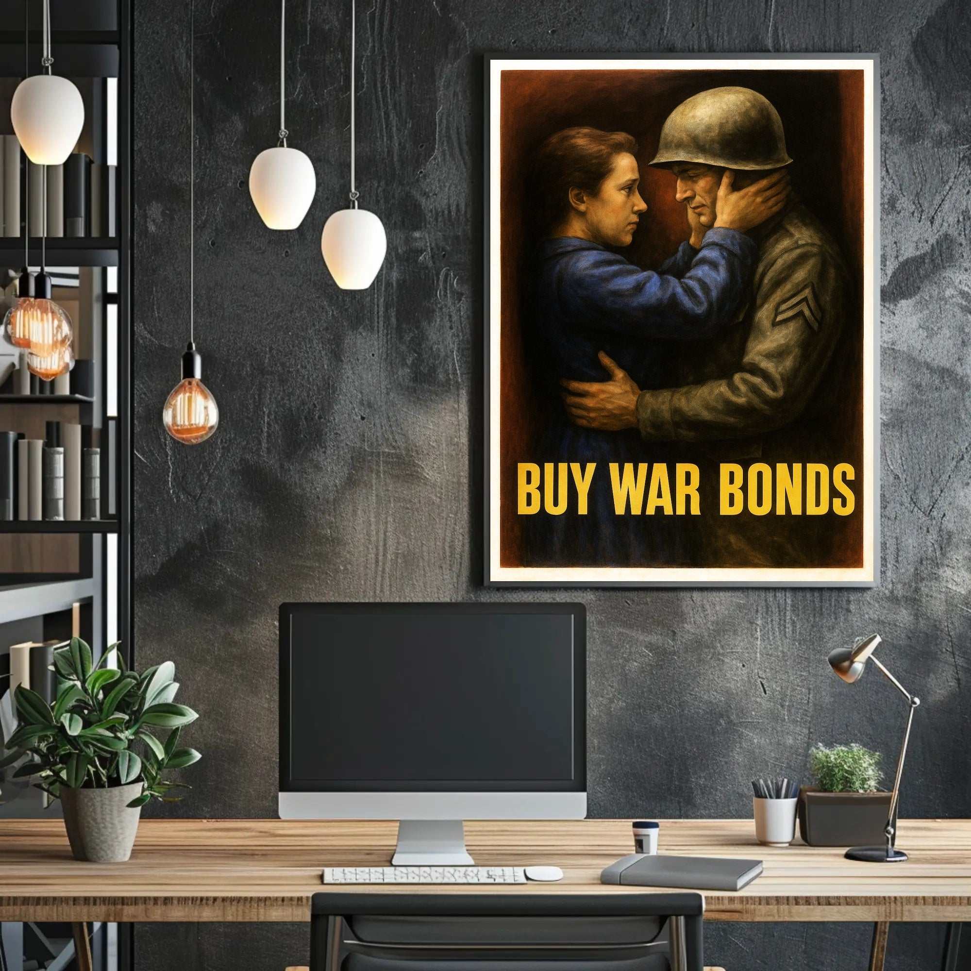 Buy War Bonds Poster PosterGoat