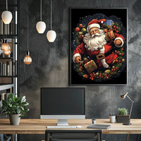 Santa Claus Holiday Cheer Poster