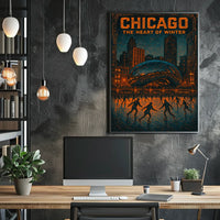 Chicago The Heart of Winter Poster