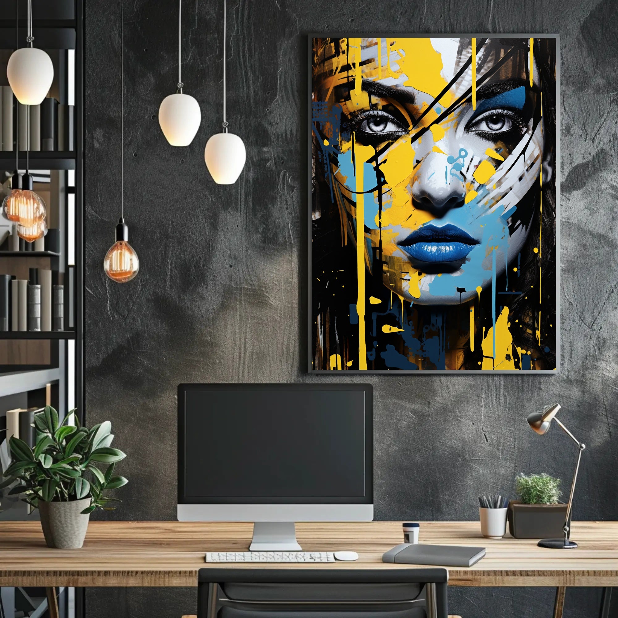 Vibrant Expressions Poster