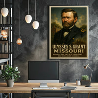Ulysses S. Grant 18Th President Poster