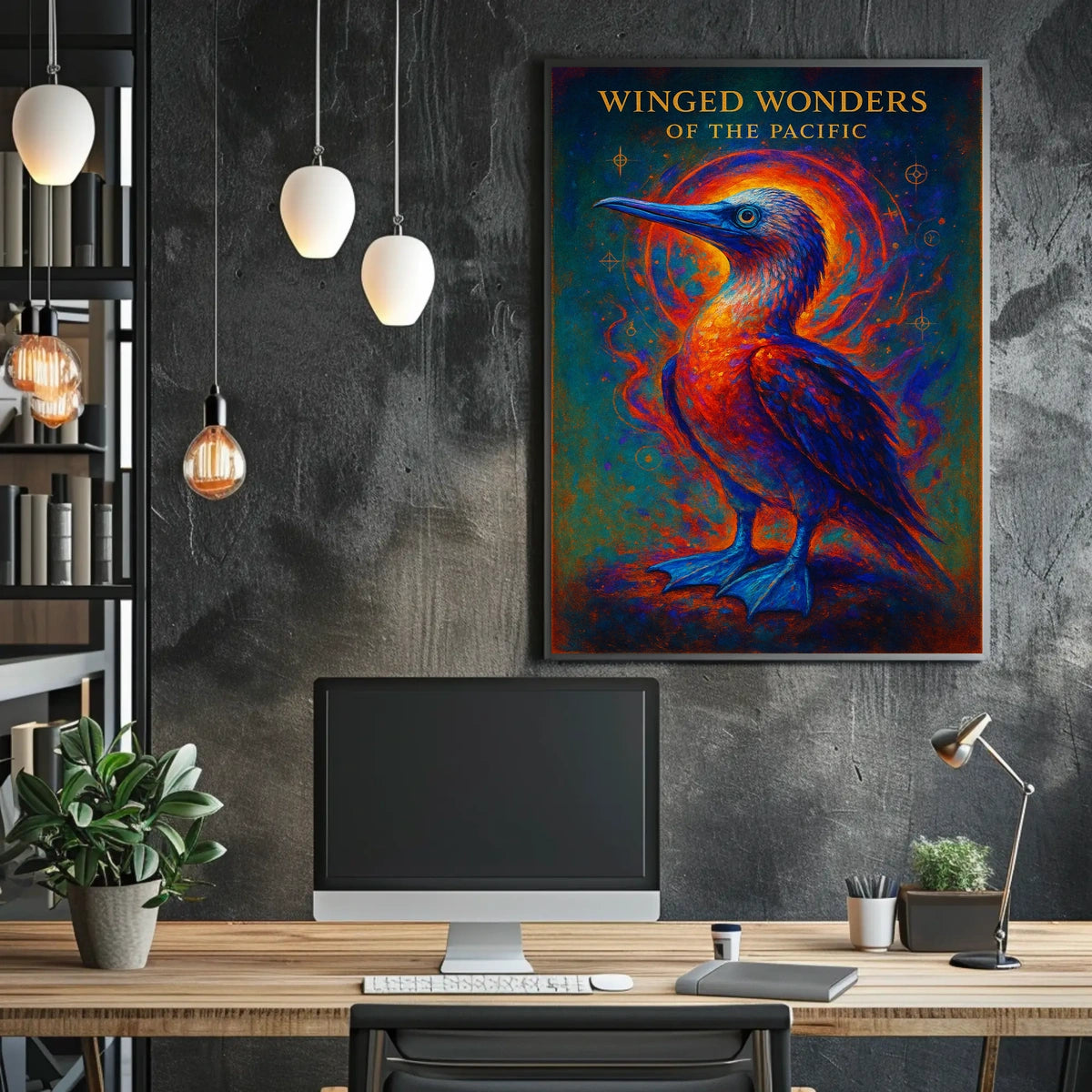 Winged Wonders of the Pacific Poster