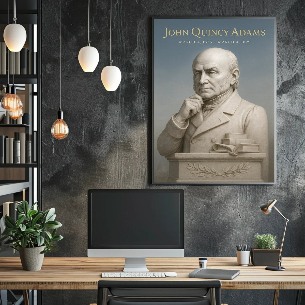 John Quincy Adams 6Th President Poster