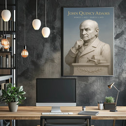 John Quincy Adams 6Th President Poster