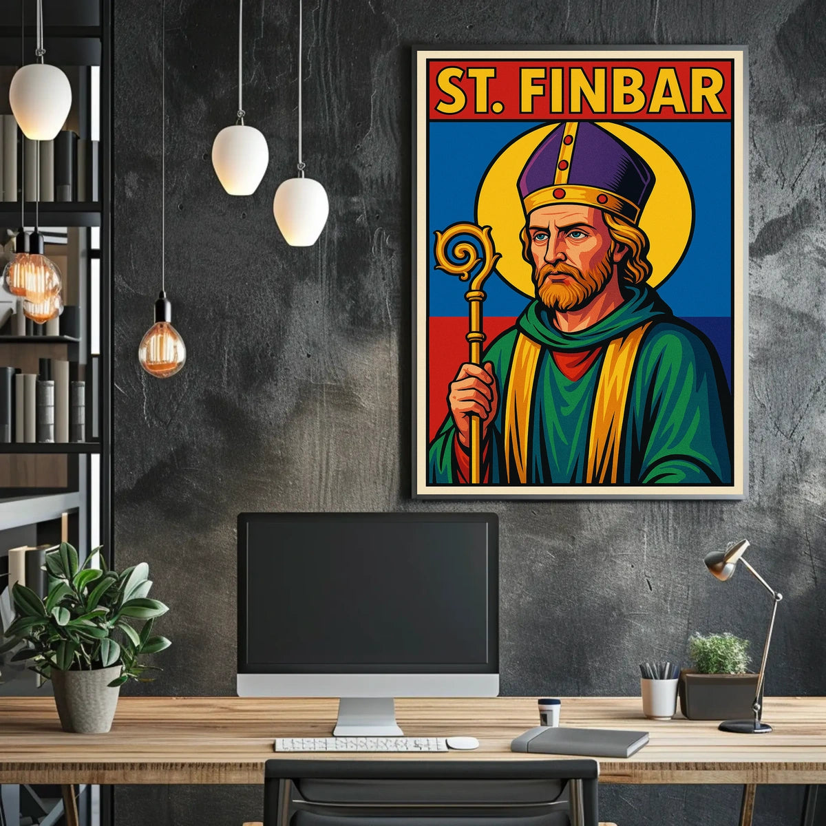 St. Finbar Poster