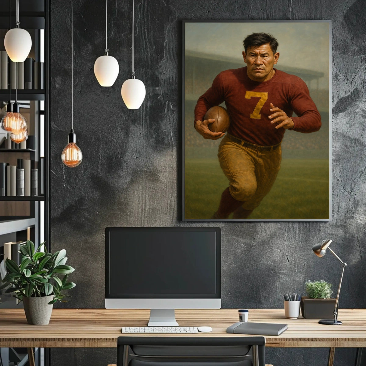 The Legendary Athlete Poster