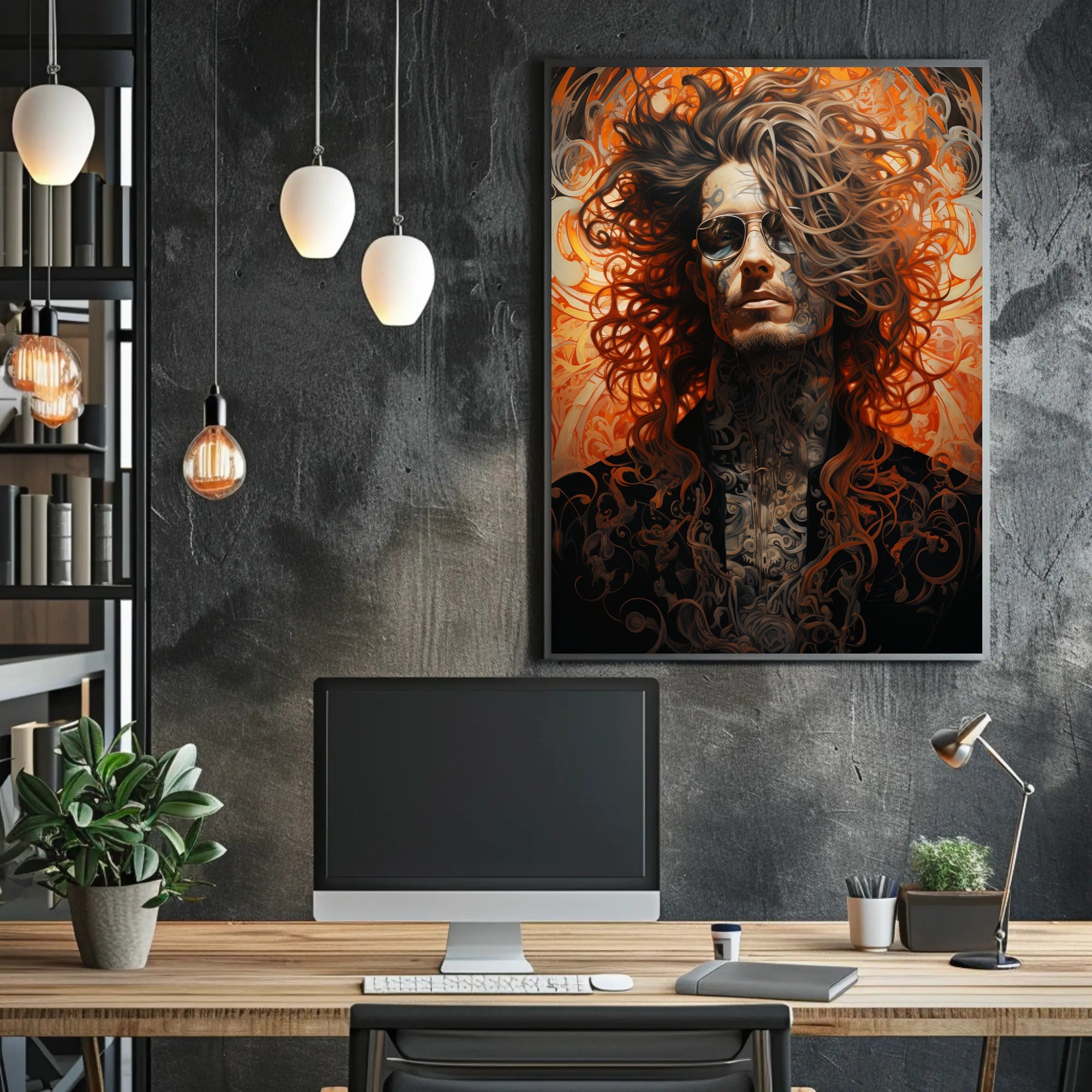 Whirlwind Of Expression Poster