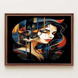 Abstract Harmony Abstract Poster