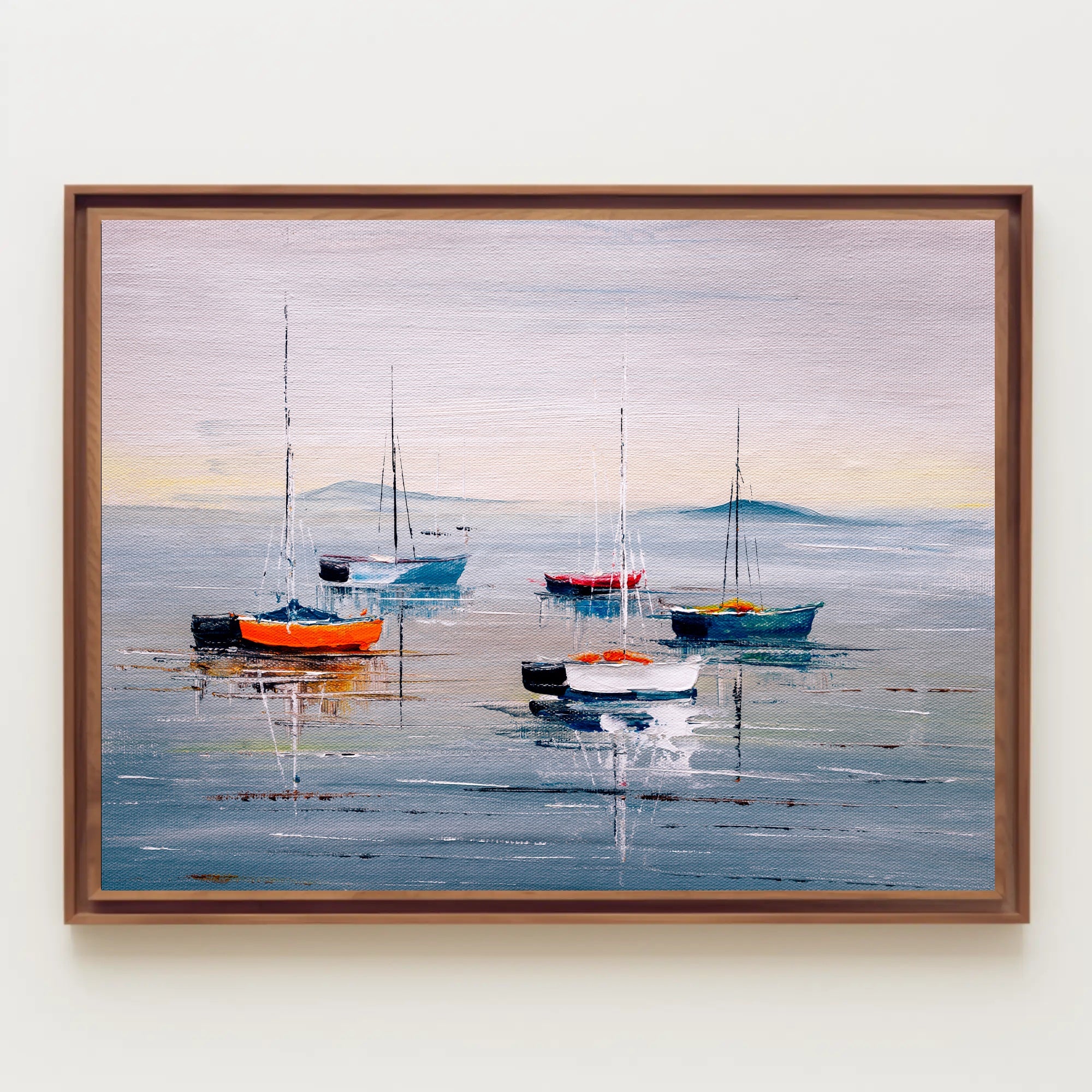 Serene Harbor Poster