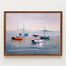 Serene Harbor Poster
