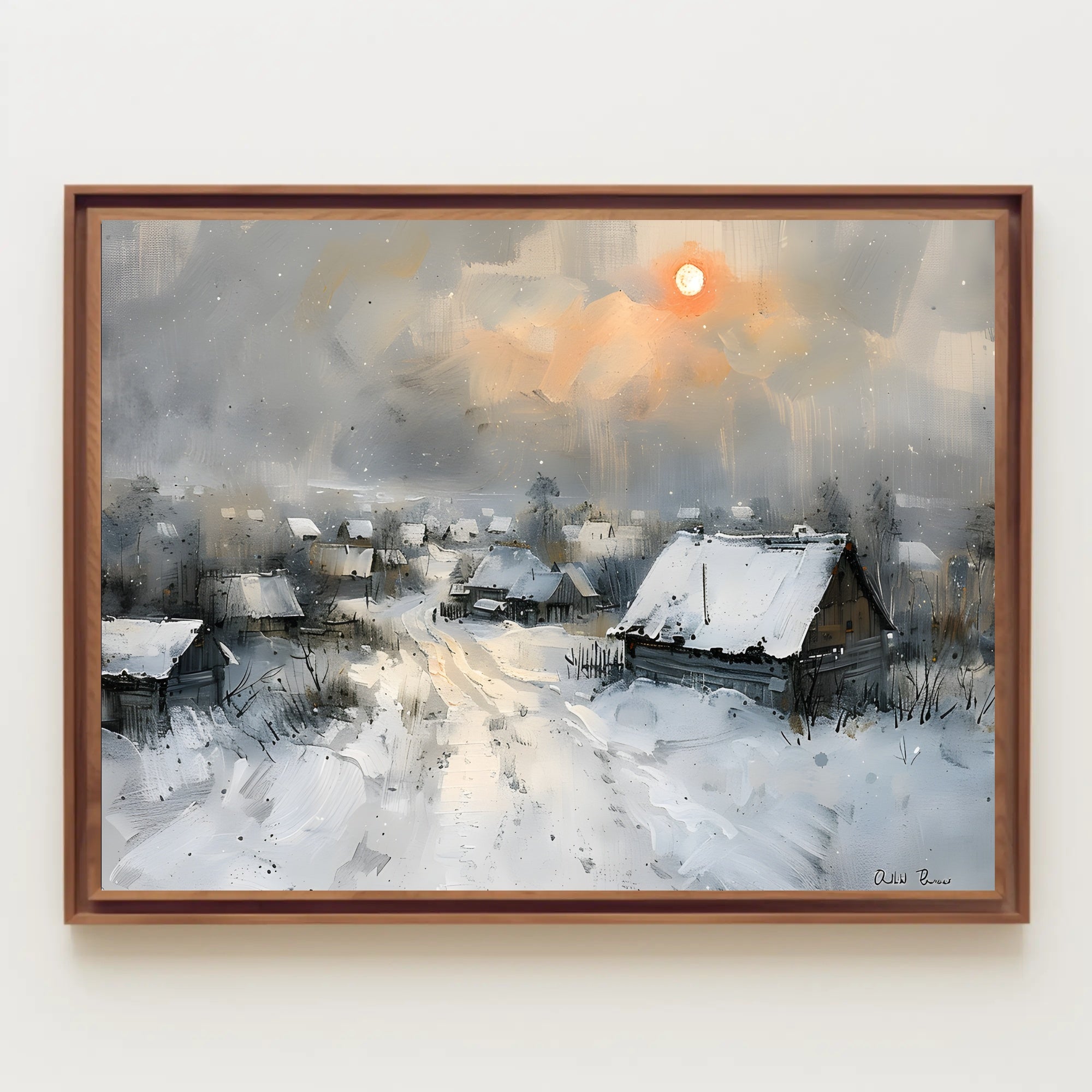 Winter Serenity Poster