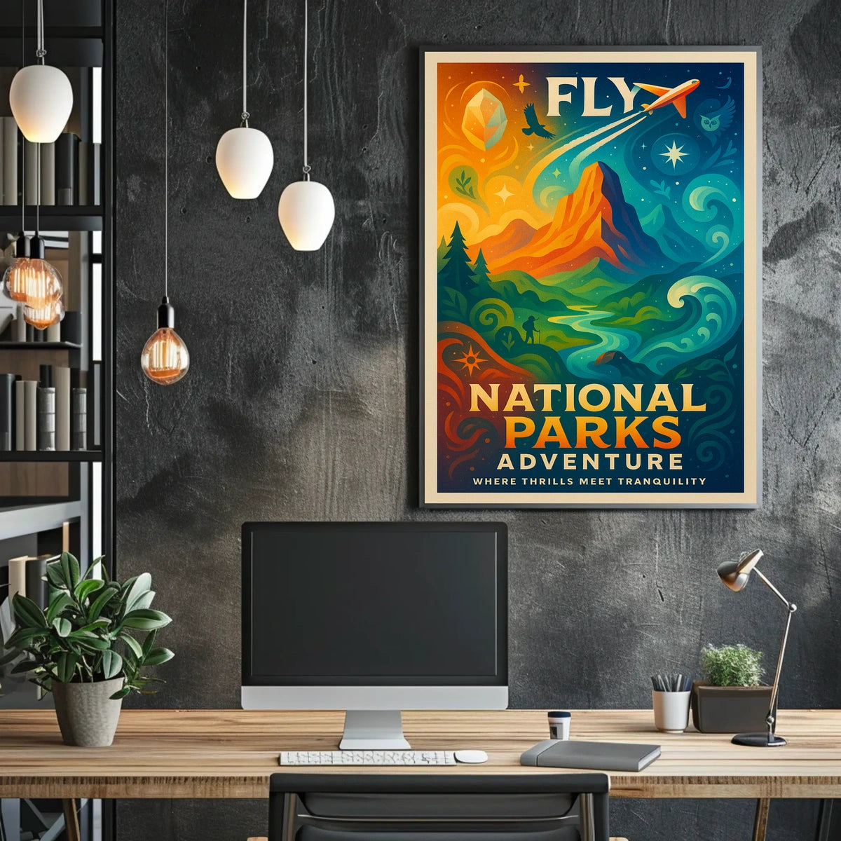National Parks Adventure Poster