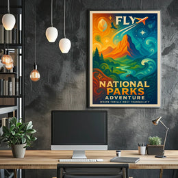 National Parks Adventure Poster