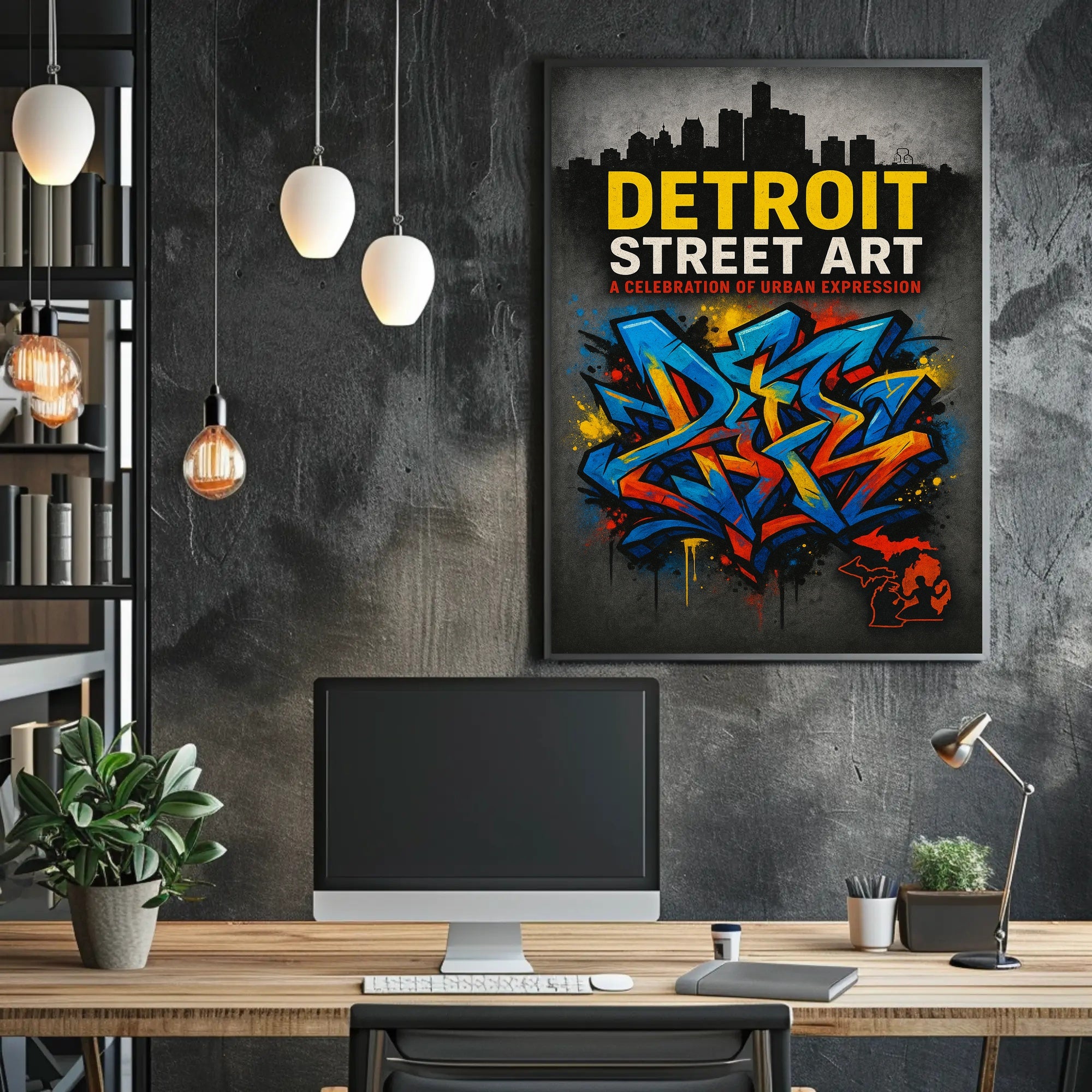 Detroit Street Art Celebration Poster