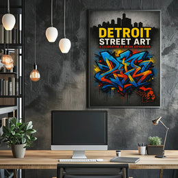 Detroit Street Art Celebration Poster