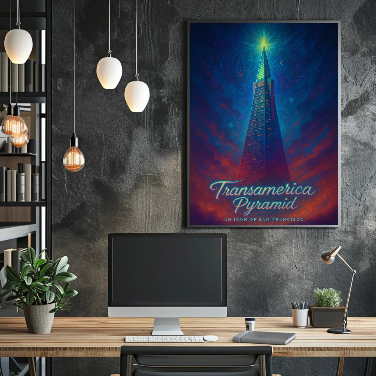 Transamerica Pyramid An Icon of San Francisco Poster