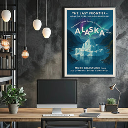 Alaska The Last Frontier Poster