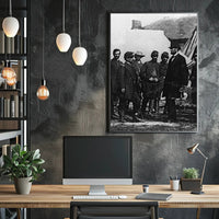 Lincoln & Johnson Union Banner 1864 Poster PosterGoat