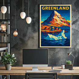 Greenland Adventure Poster