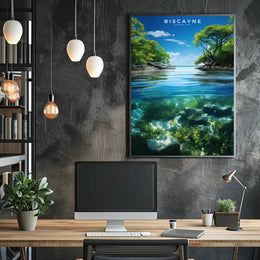 Biscayne National Park Serenity Travel Poster