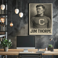Jim Thorpe Portrait Poster