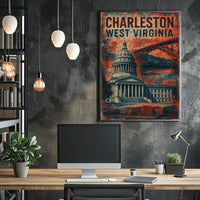 Charleston, West Virginia Poster
