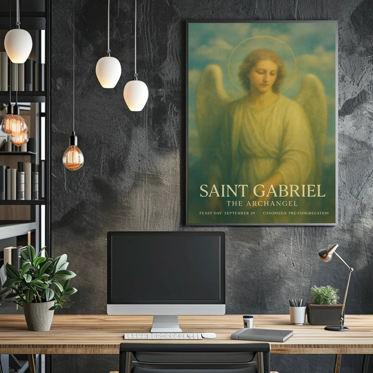 Saint Gabriel The Archangel Poster