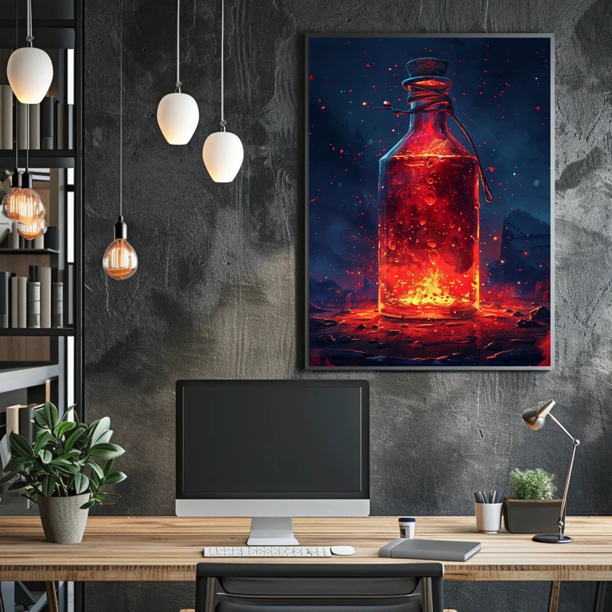 Potion of Fire Poster PosterGoat