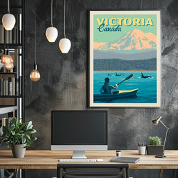 Victoria, Canada Scenic Adventure Poster