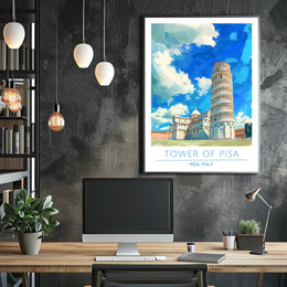 Tower of Pisa Poster