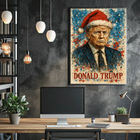 Donald Trump 47th President of the United States Christmas SeriesPoster