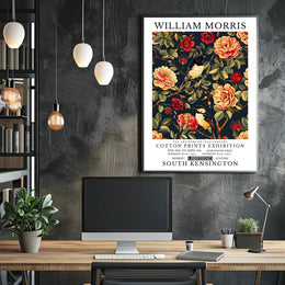 William Morris Cotton Prints Cultural Heritage Poster