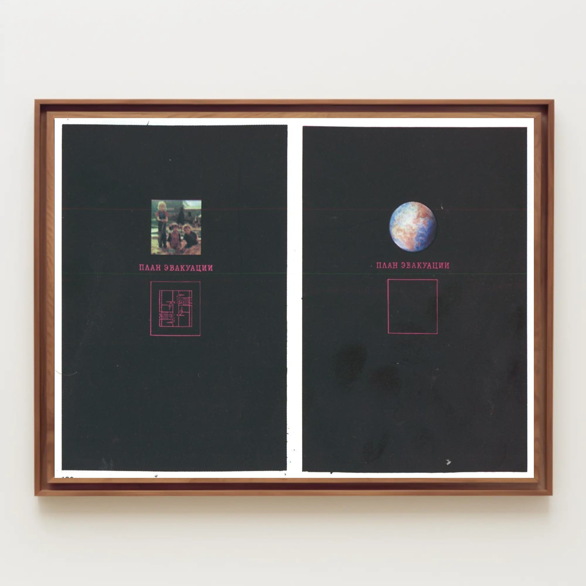 Evacuation Plan Concept Poster